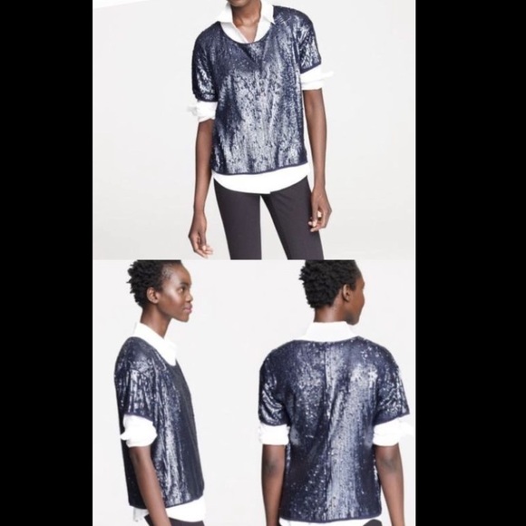 J. Crew Collection Sequin Top - Picture 8 of 11